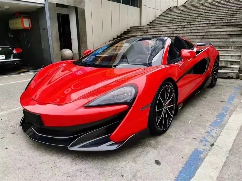 Upgrade 600lt Carbon Fiber Front Bumper Kit Car Bumpers for  540c 570s Body Kit